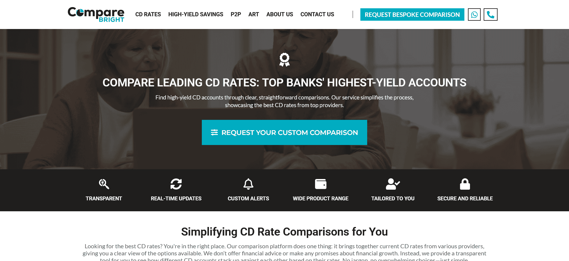 Compare Bright Website