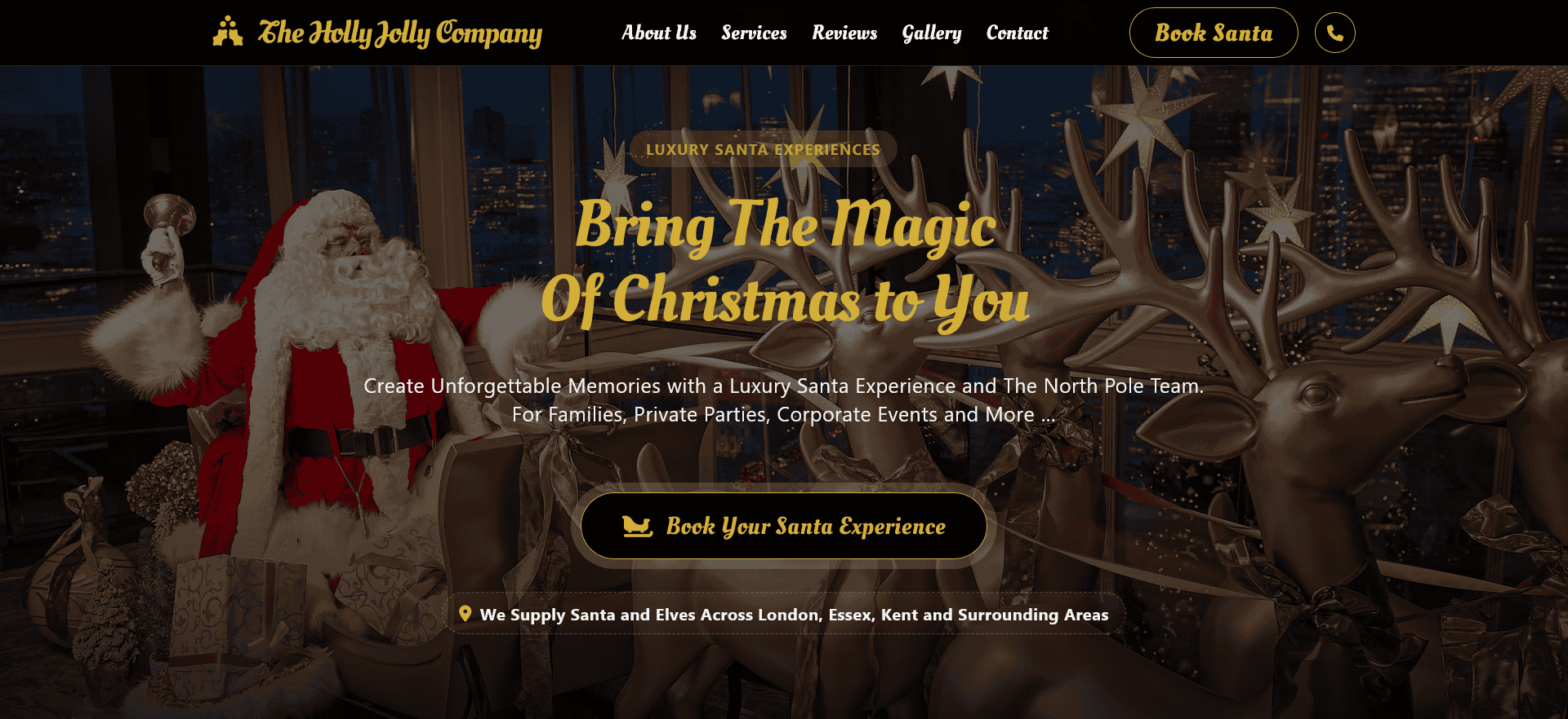 The Holly Jolly Company Website